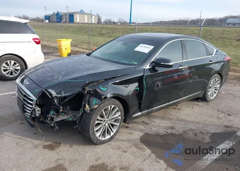 2017 Genesis G80 Base из США, поврежденный, VIN KMHGN4JE2HU192460